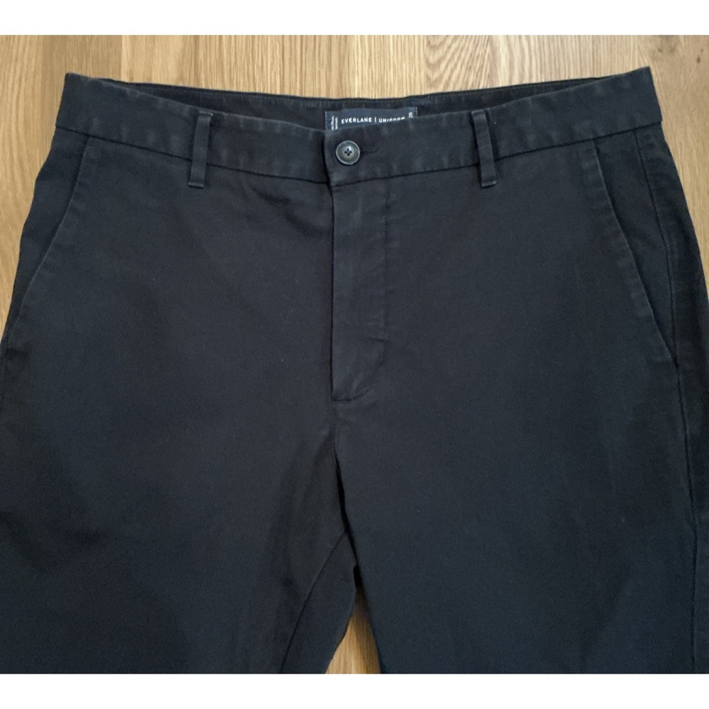 Everlane Uniform Slim Fit Chino Pants Men's 34 Navy Blue – Excellent‎